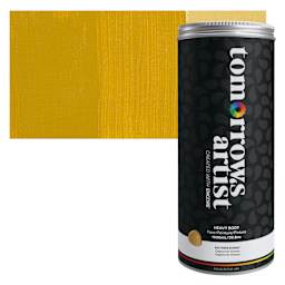 Tomorrow's Artist Eco-Friendly Heavy Body Acrylic Paint - Victoria Sunset, 1 L jar and swatch