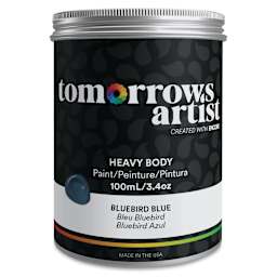 Tomorrow's Artist Eco-Friendly Heavy Body Acrylic Paint - Bluebird Blue, 100 ml