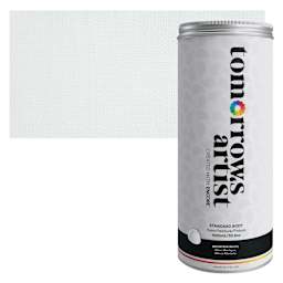 Tomorrow's Artist Eco-Friendly Standard Body Acrylic Paint - Mountain White, 1L jar and swatch