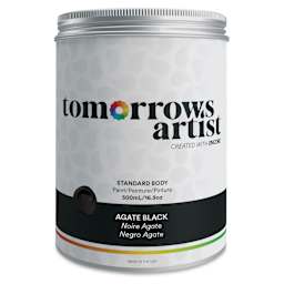 Tomorrow's Artist Eco-Friendly Standard Body Acrylic Paint - Agate Black, 500 ml