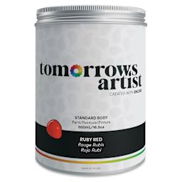 Tomorrow's Artist Eco-Friendly Standard Body Acrylic Paint - Ruby Red, 500 ml