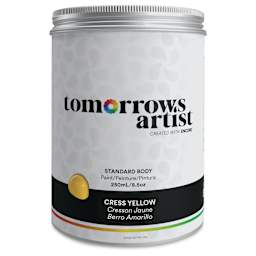 Tomorrow's Artist Eco-Friendly Standard Body Acrylic Paint - Cress Yellow, 250 ml