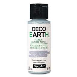 DecoArt DecoEarth Premium Reclaimed Acrylic Paint - Cool Grey, 2 oz
