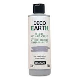 DecoArt DecoEarth Premium Reclaimed Acrylic Paint - Cool Grey, 8 oz