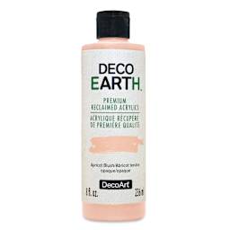 DecoArt DecoEarth Premium Reclaimed Acrylic Paint - Apricot Blush, 8 oz