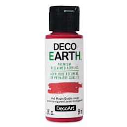 DecoArt DecoEarth Premium Reclaimed Acrylic Paint - Red Maple, 2 oz
