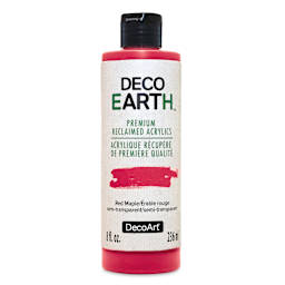 DecoArt DecoEarth Premium Reclaimed Acrylic Paint - Red Maple, 8 oz