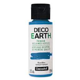 DecoArt DecoEarth Premium Reclaimed Acrylic Paint - Blue, 2 oz