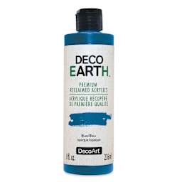 DecoArt DecoEarth Premium Reclaimed Acrylic Paint - Blue, 8 oz