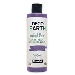 DecoArt DecoEarth Premium Reclaimed Acrylic Paint - Purple, 8 oz