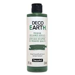 DecoArt DecoEarth Premium Reclaimed Acrylic Paint - Deep Forest, 8 oz