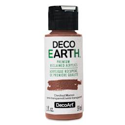 DecoArt DecoEarth Premium Reclaimed Acrylic Paint - Chestnut, 2 oz