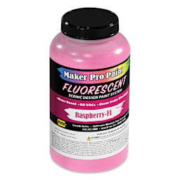 Smooth-On Maker Pro Acrylic-Urethane Paint - Fluorescent Raspberry, 16 oz