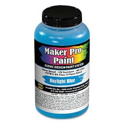 Smooth-On Maker Pro Acrylic-Urethane Paint - Daylight Blue, 16 oz