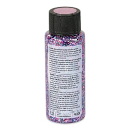 FolkArt Glitterific Acrylic Paint - Princess, 2 oz - back