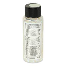 FolkArt Glitterific Acrylic Paint - Clear Hologram, 2 oz - back