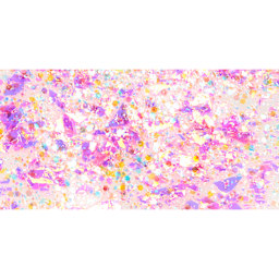 FolkArt Glitterific Acrylic Paint - Neon Pink - Swatch