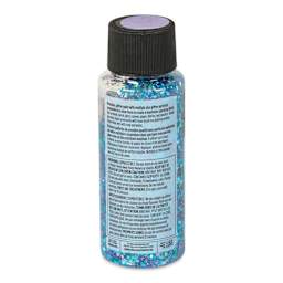 FolkArt Glitterific Acrylic Paint - Neon Berry, 2 oz - back