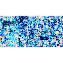 FolkArt Glitterific Acrylic Paint - Dark Blue - Swatch