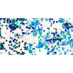 FolkArt Glitterific Acrylic Paint - Tropical - Swatch