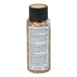 FolkArt Glitterific Acrylic Paint - Cinnamon, 2 oz - back