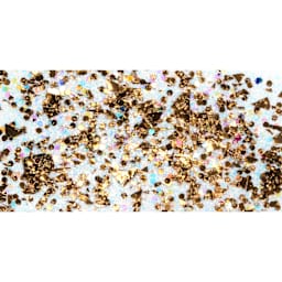 FolkArt Glitterific Acrylic Paint - Cinnamon - Swatch