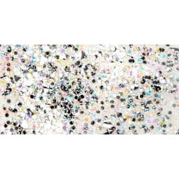 FolkArt Glitterific Acrylic Paint - Silver - Swatch