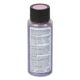 FolkArt Glitterific Fine Acrylic Paint - Purple, 2 oz - back