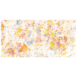 FolkArt Glitterific Pastel Paint - Pastel Coral, 2 oz, swatch