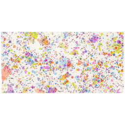 FolkArt Glitterific Pastel Paint - Pastel Violet, 2 oz, swatch