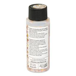 FolkArt Glitterific Pop Acrylic Paint - Sunset Canyon, 2 oz - back