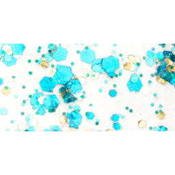 FolkArt Glitterific Pop Acrylic Paint - Beach Vibe - Swatch