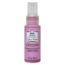 FolkArt Murano Glass Paint - Vintage Pink, 2 oz