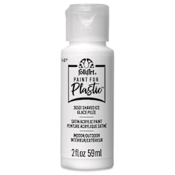 FolkArt Paint for Plastic - Shaved Ice, 2 oz