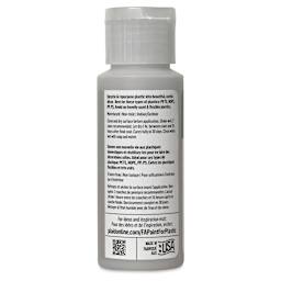 FolkArt Paint for Plastic - Earl Gray, 2 oz back