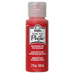 FolkArt Paint for Plastic - Dragon Fruit, 2 oz