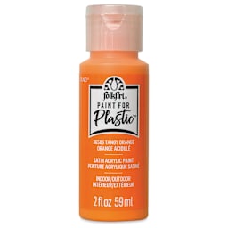 FolkArt Paint for Plastic - Tangy Orange, 2 oz
