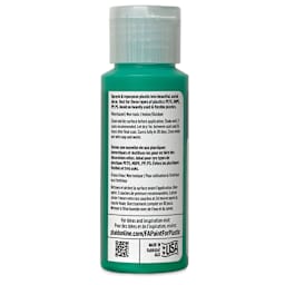 FolkArt Paint for Plastic - Mint Sprig, 2 oz back