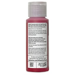 FolkArt Paint for Plastic - Cherry Cola 2oz back