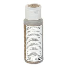 Plaid FolkArt Sugar Metallic Acrylic Paint - Smoky Quartz, 2 oz, Bottle - back