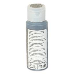 Plaid FolkArt Sugar Metallic Acrylic Paint - Space Gray, 2 oz, Bottle - back
