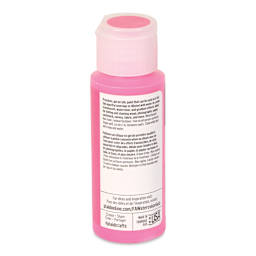 FolkArt Watercolor Gelz Acrylic Paint - Pinkberry, 2 oz - back