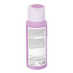 FolkArt Watercolor Gelz Acrylic Paint - Pacific Iris, 2 oz - back