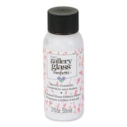 Gallery Glass Stained Glass Confetti Paint - Berry, 2 oz - front