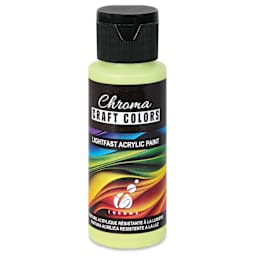 Chroma Craft Colors Acrylic Paint - Wasabi, 2 oz
