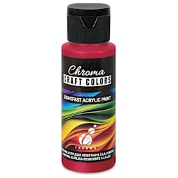 Chroma Craft Colors Acrylic Paint - Smell the Roses, 2 oz