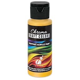 Chroma Craft Colors Acrylic Paint - Spicy Mustard, 2 oz