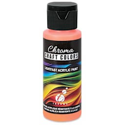 Chroma Craft Colors Acrylic Paint - Neon Safety Vest, 2 oz