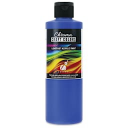 Chroma Craft Colors Acrylic Paint - Egyptian Blue, 8 oz
