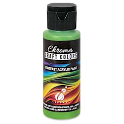 Chroma Craft Colors Acrylic Paint - Cactus, 2 oz